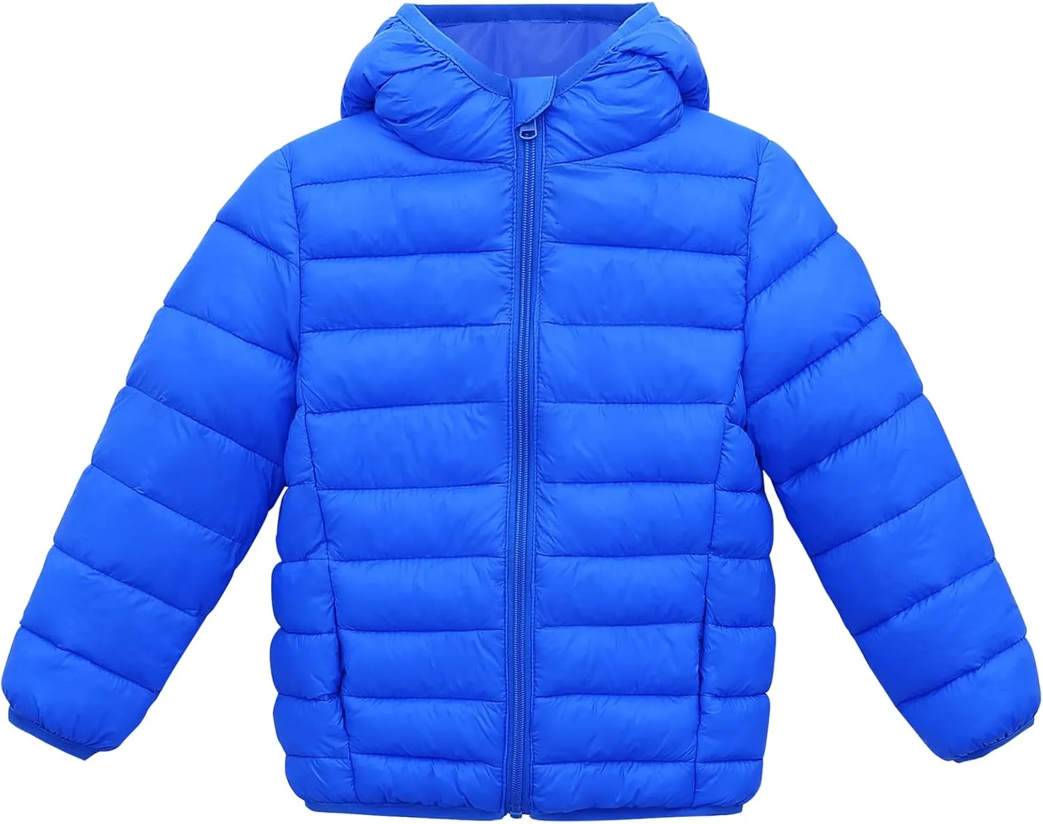 Happy Cherry Baby Boys Girls Hooded Coat Winter Lightweight Down Jacket Packable Cotton Coat