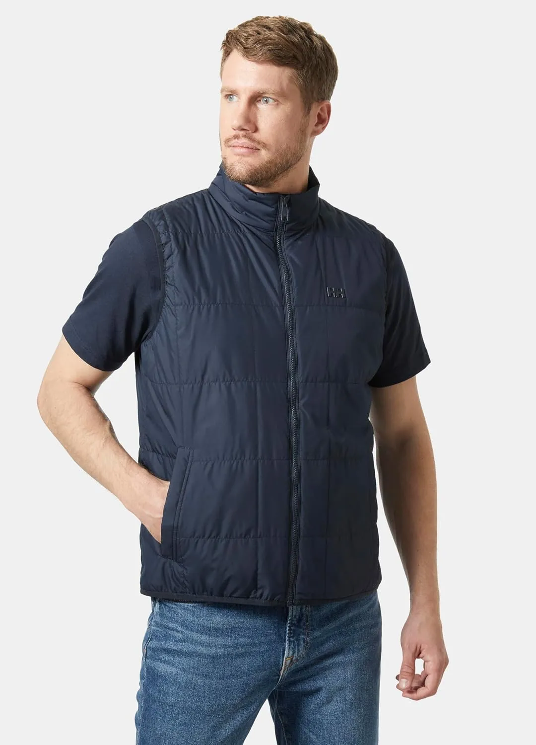 Helly-Hansen Vika Light Insulator Vest for Men, Windproof, Lightweight Vest, Great for Outdoor Adventures