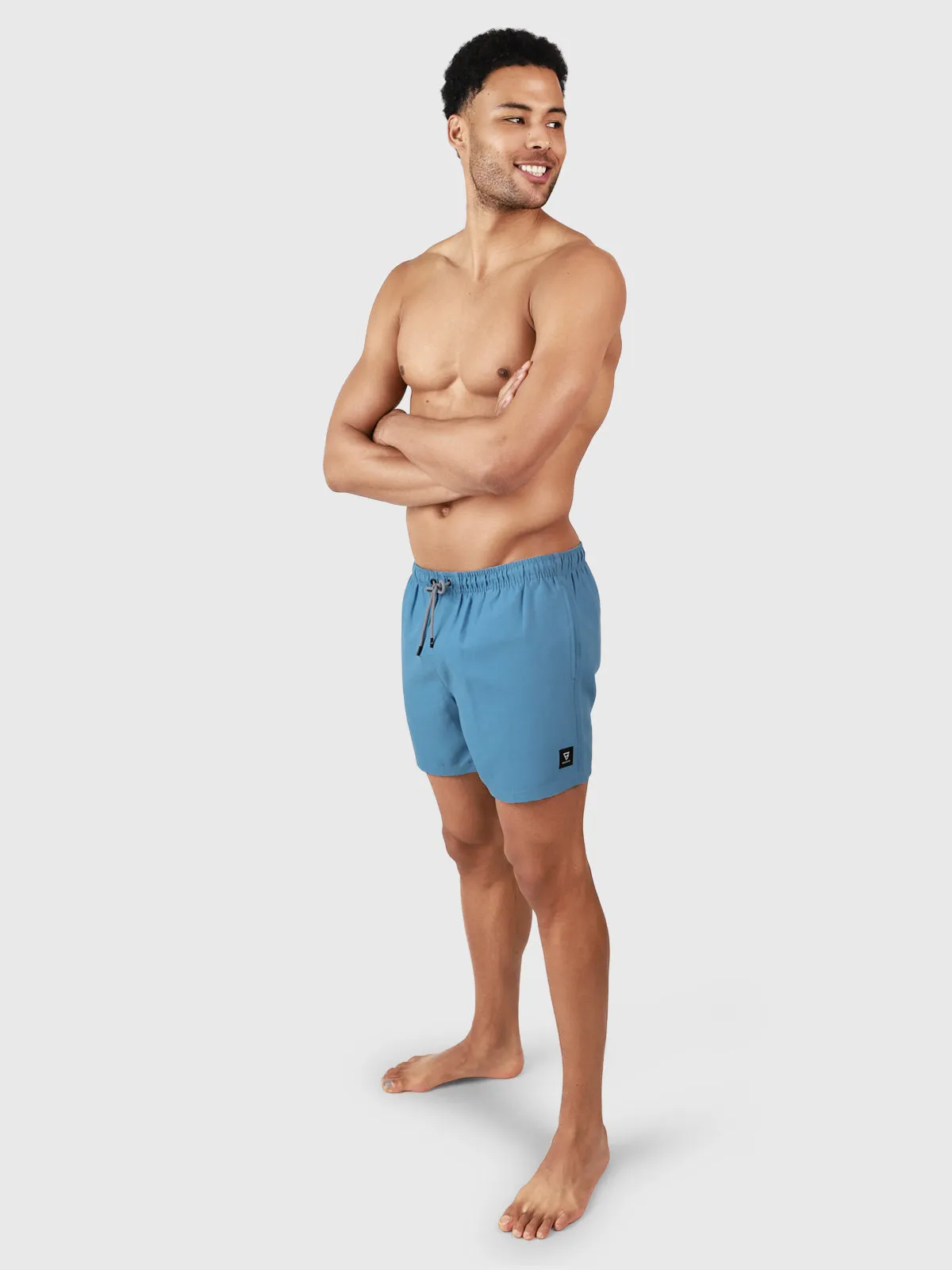 Hester Men Swim Shorts | Light Blue