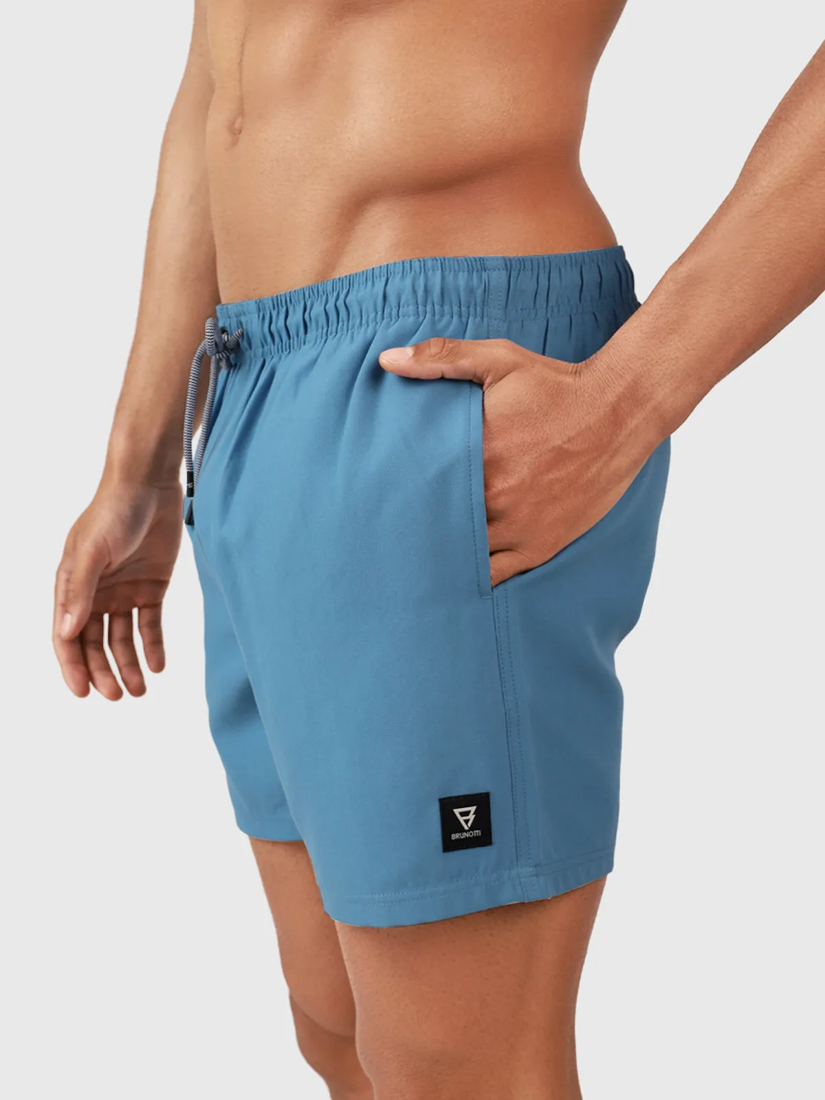 Hester Men Swim Shorts | Light Blue