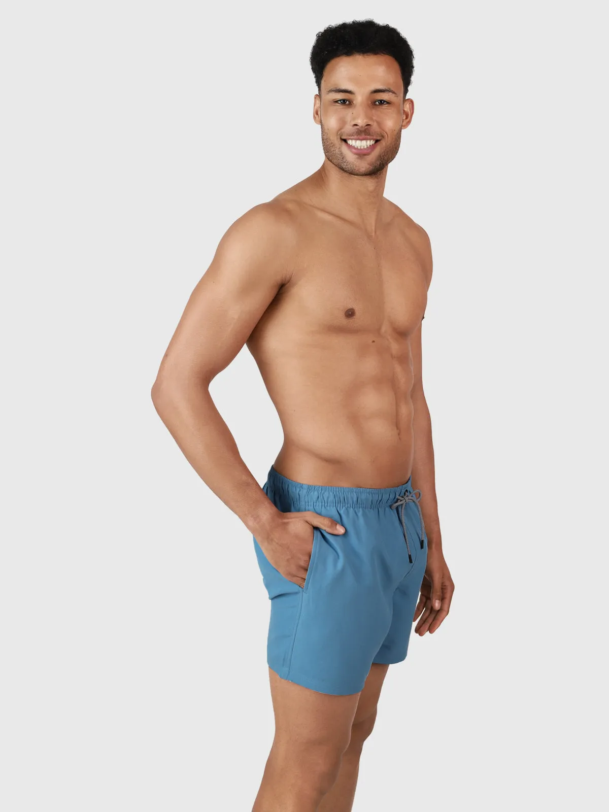 Hester Men Swim Shorts | Light Blue
