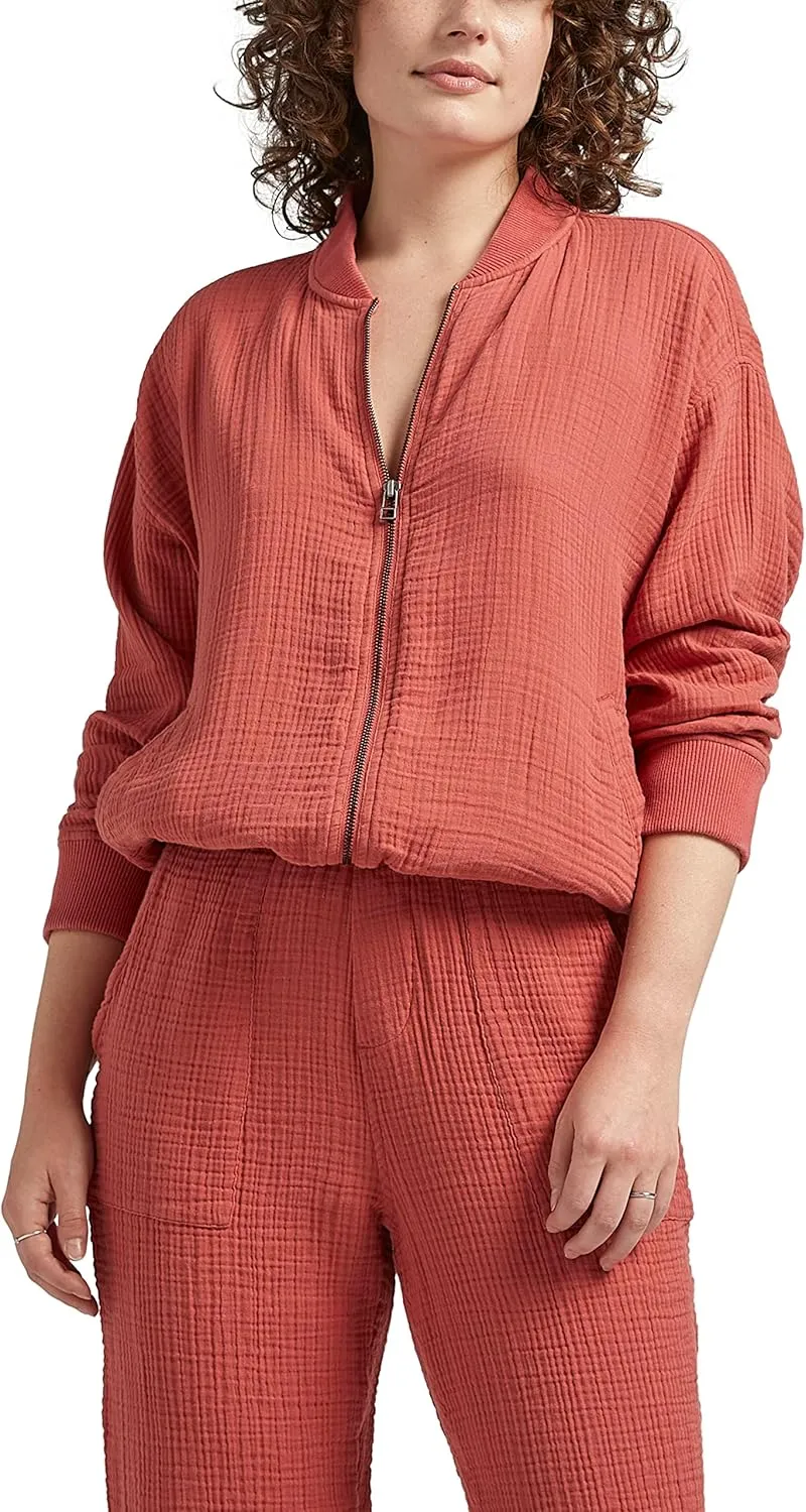 JAG Women's Textured Bomber Jacket