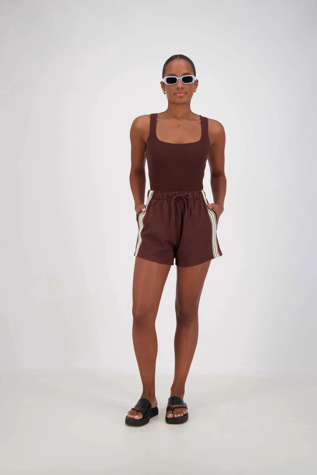 Jasmine Alexa Panarea Shorts - brown