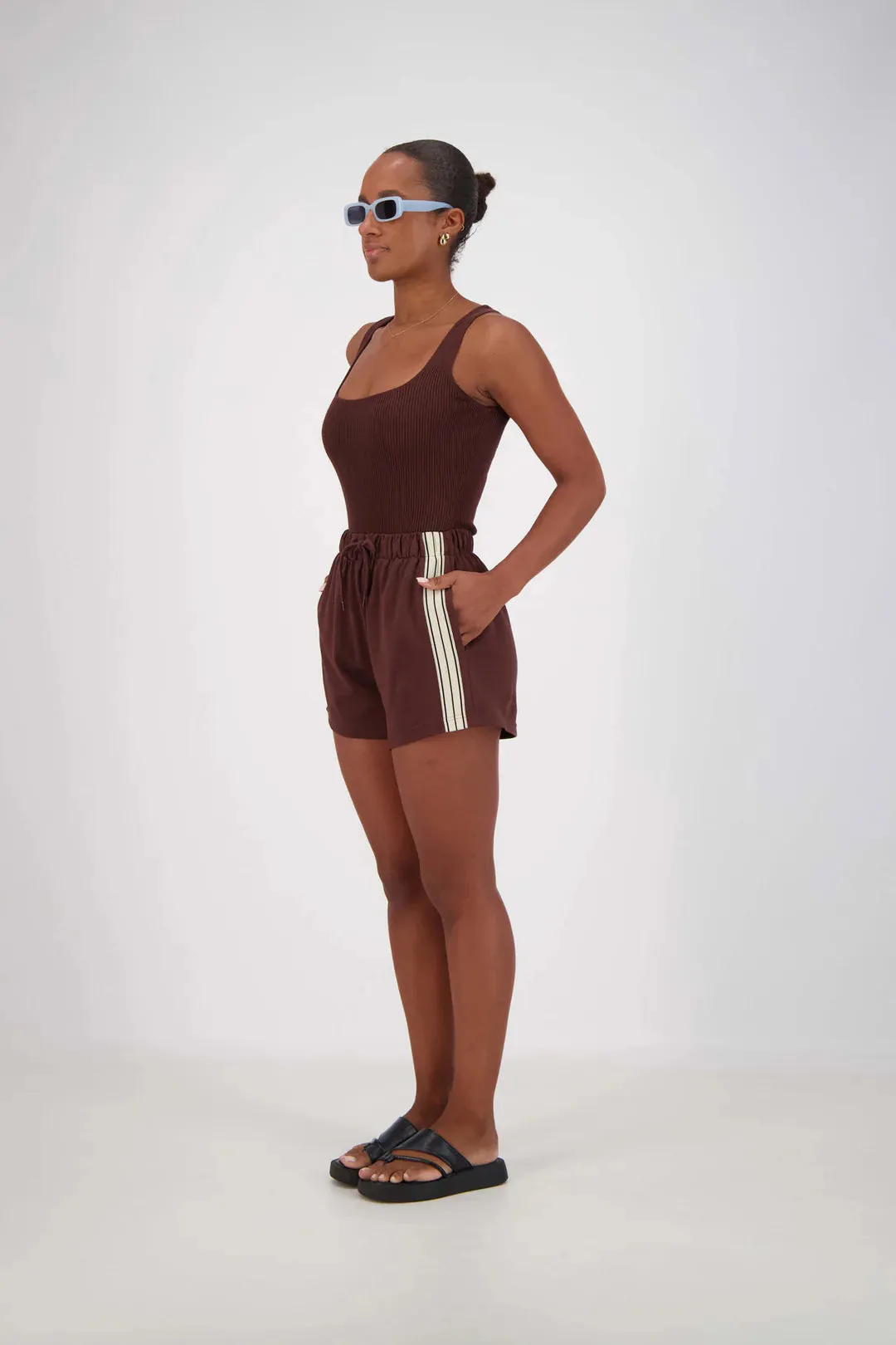 Jasmine Alexa Panarea Shorts - brown