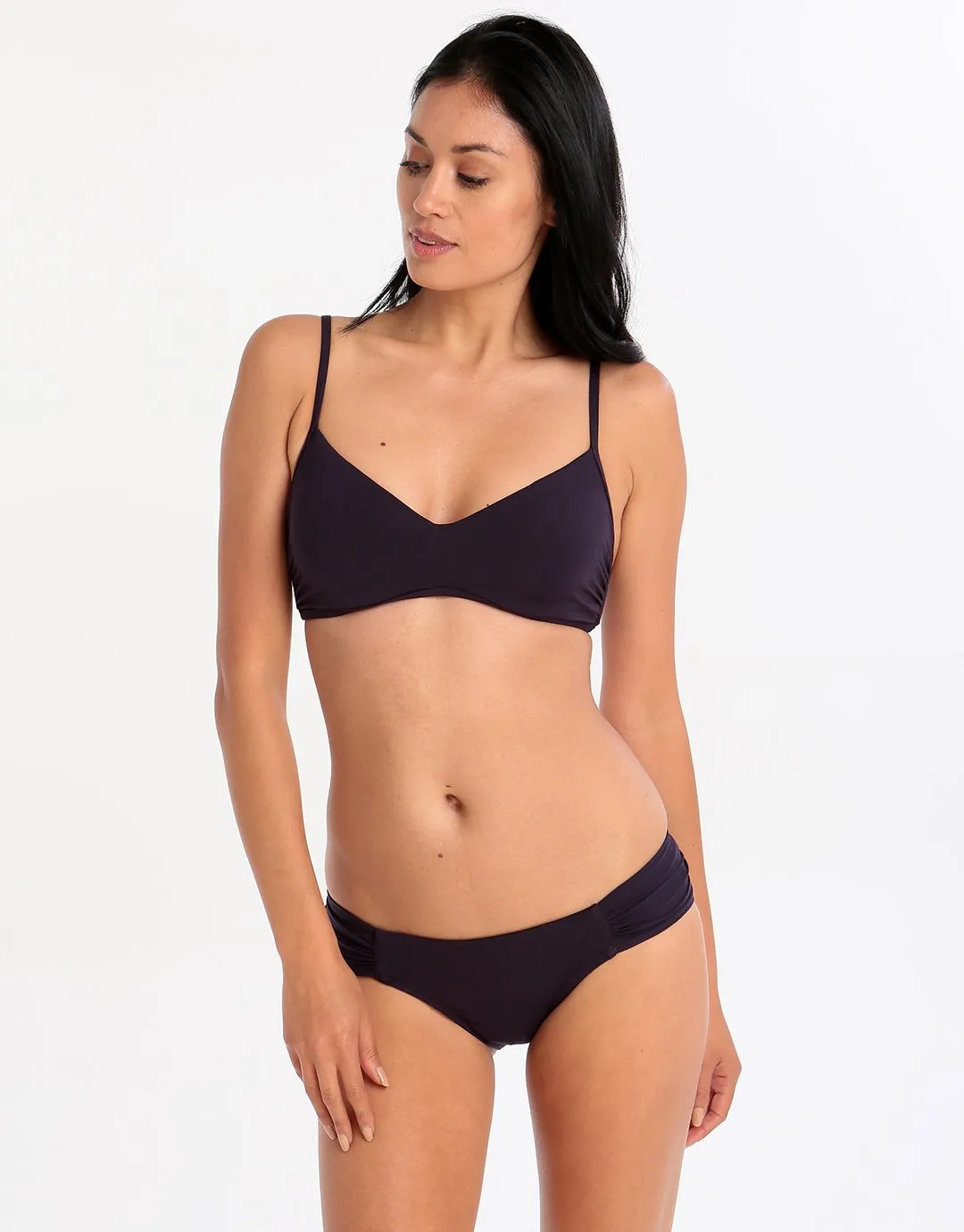 Jetset Gathered Side Pant - Phantom