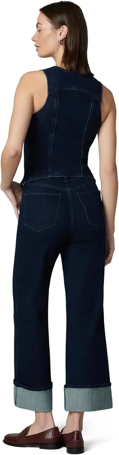 Joe's womens The Denim Waistcoat Sleeveless Vest