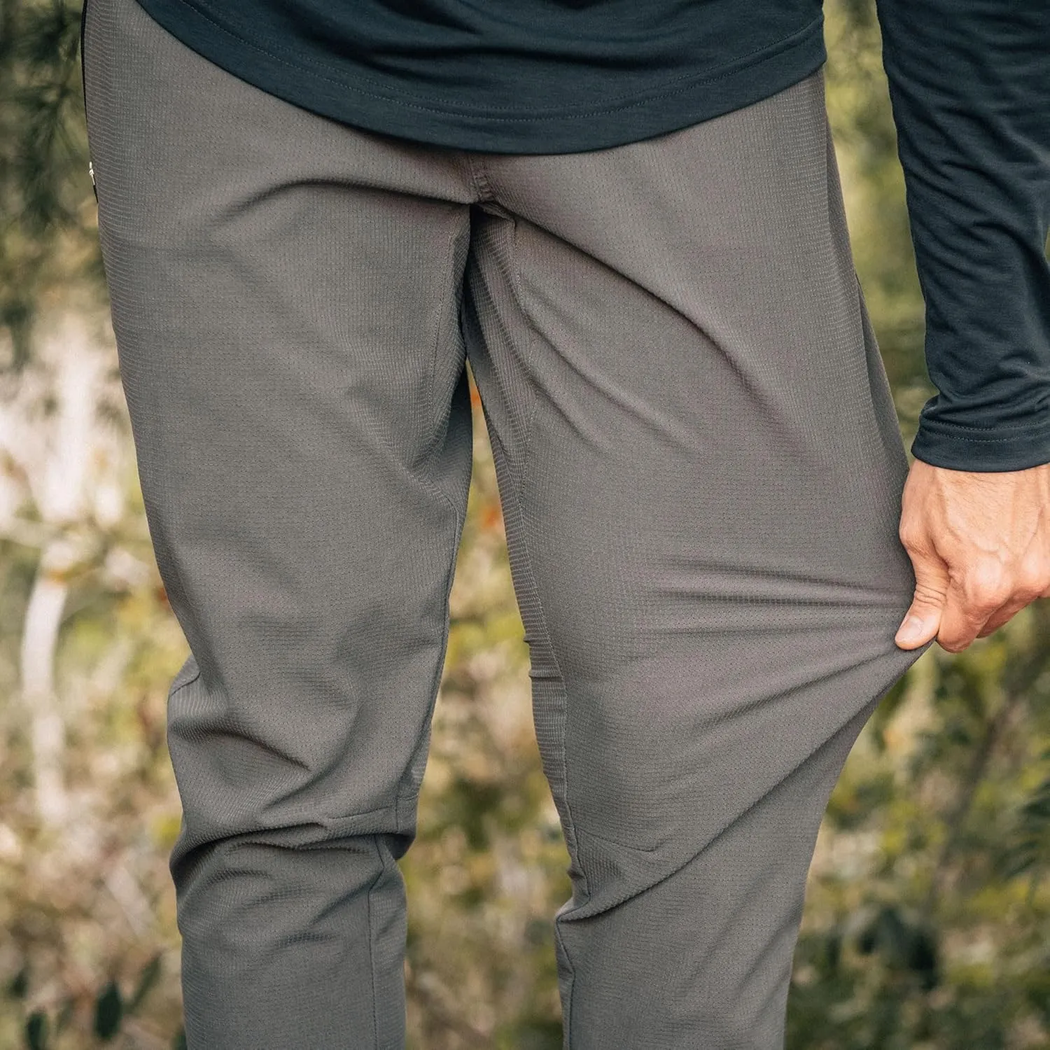 KETL MTN Vent Lightweight Pants: Summer Hiking & Travel - Ultra-Breathable, Packable & Stretchy - Men's
