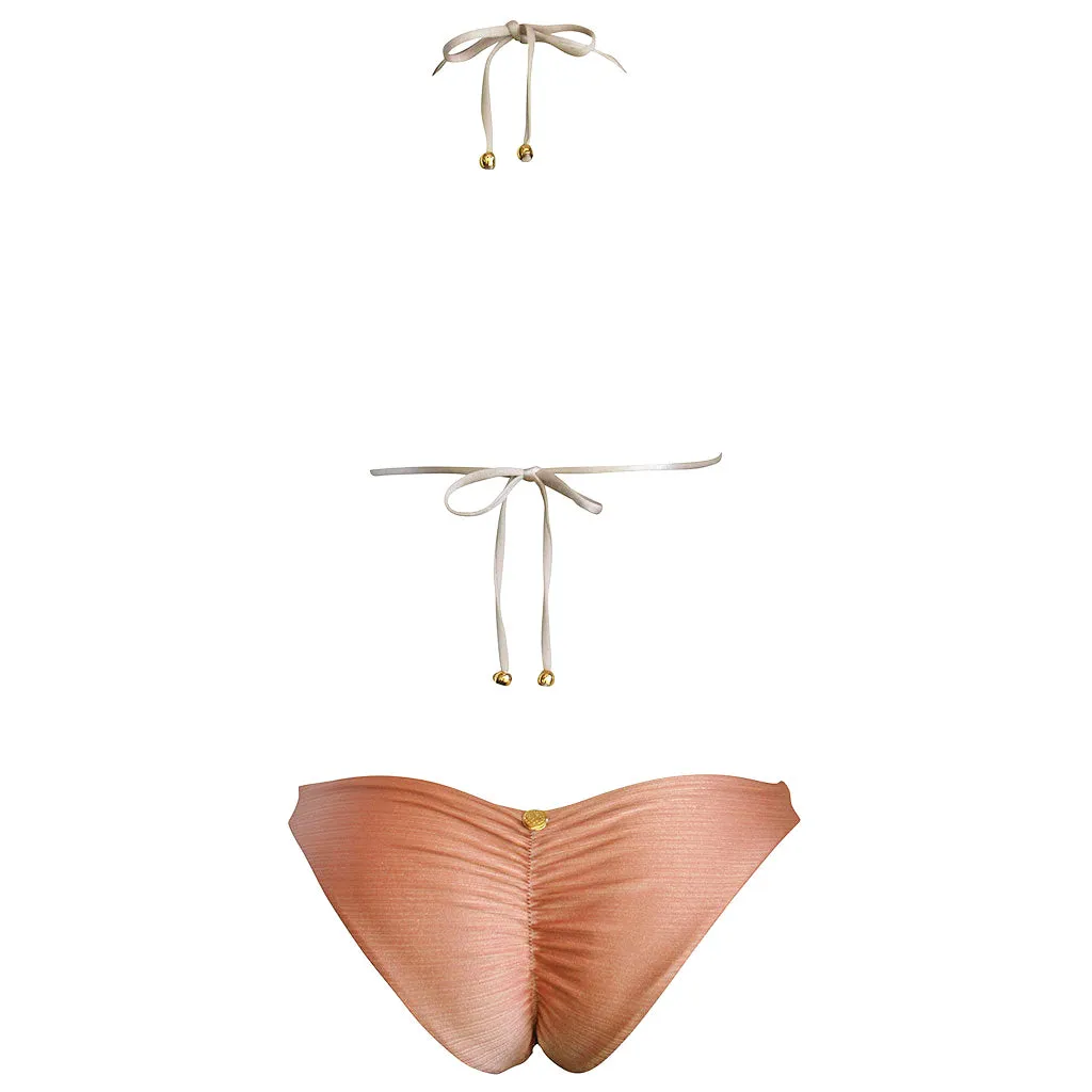 La Sirene Manu Color Block Triangle Bikini