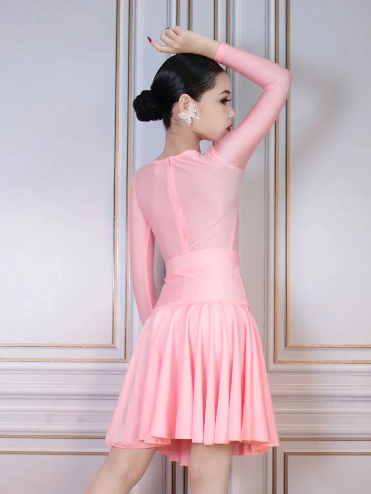 Latin Dance Regulations Competition Costume High-end Dance Suits