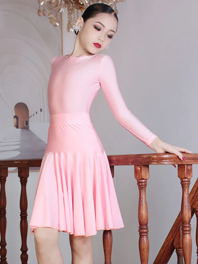 Latin Dance Regulations Competition Costume High-end Dance Suits
