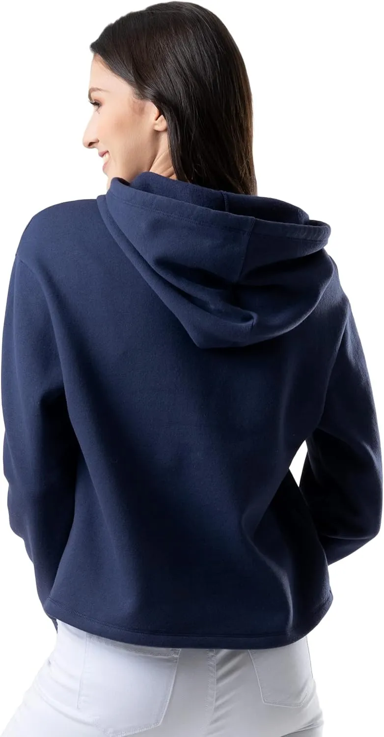 Lee Women's Quarter Zip Fleece Hoodie