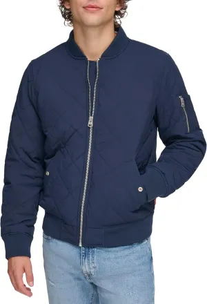 Levi's Men's Diamond Quilted Bomber Jacket