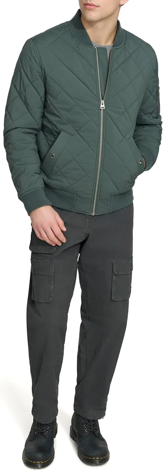 Levi's Men's Diamond Quilted Bomber Jacket