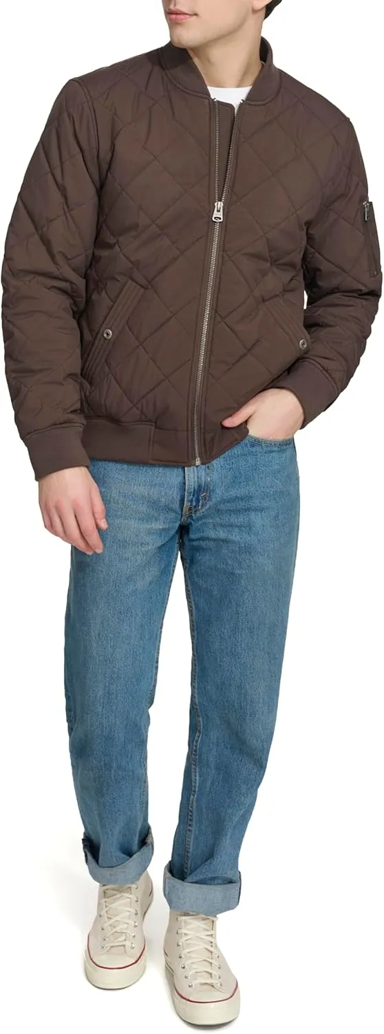 Levi's Men's Diamond Quilted Bomber Jacket