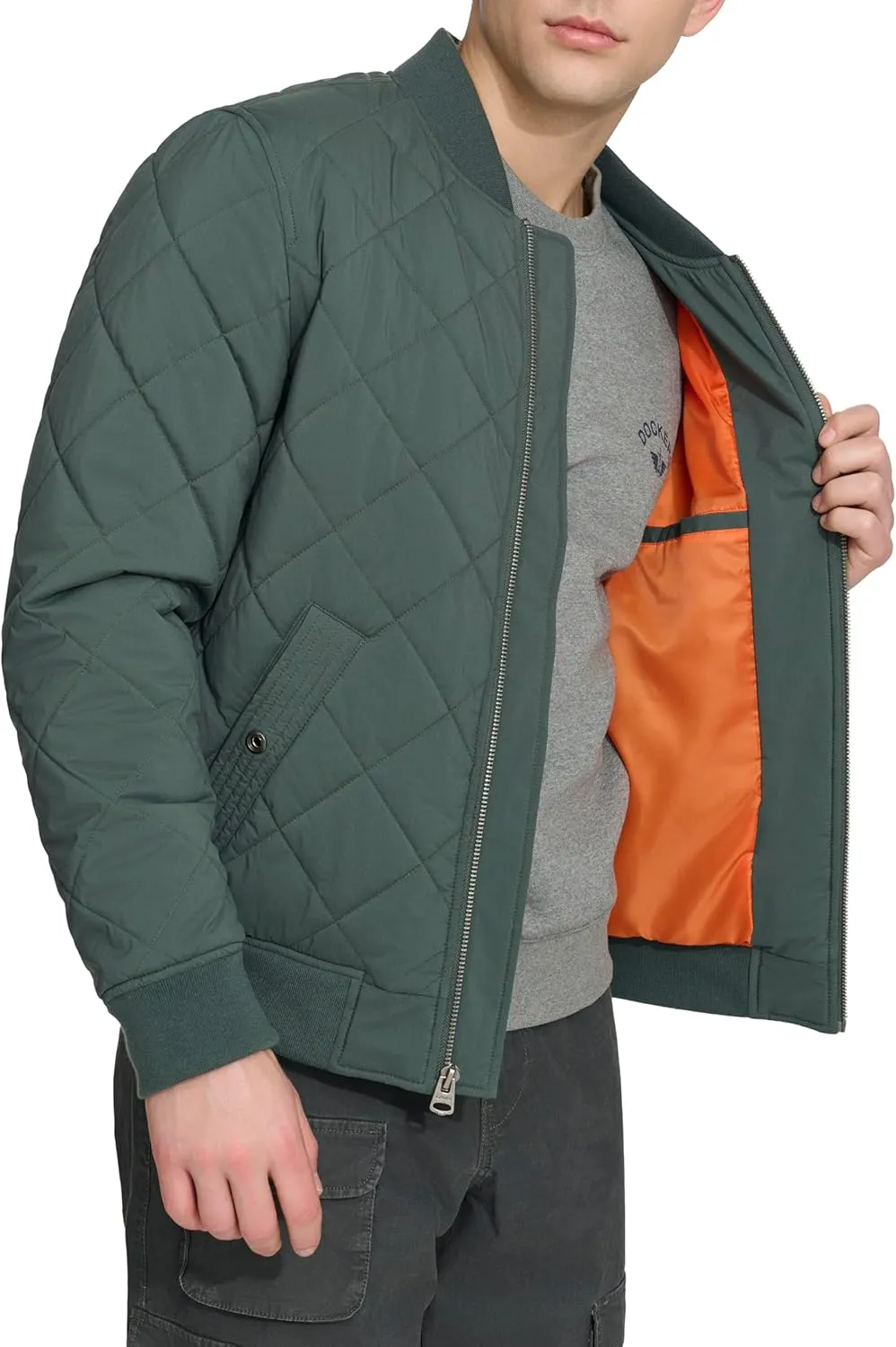 Levi's Men's Diamond Quilted Bomber Jacket
