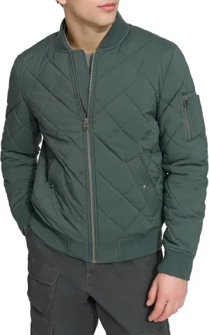 Levi's Men's Diamond Quilted Bomber Jacket