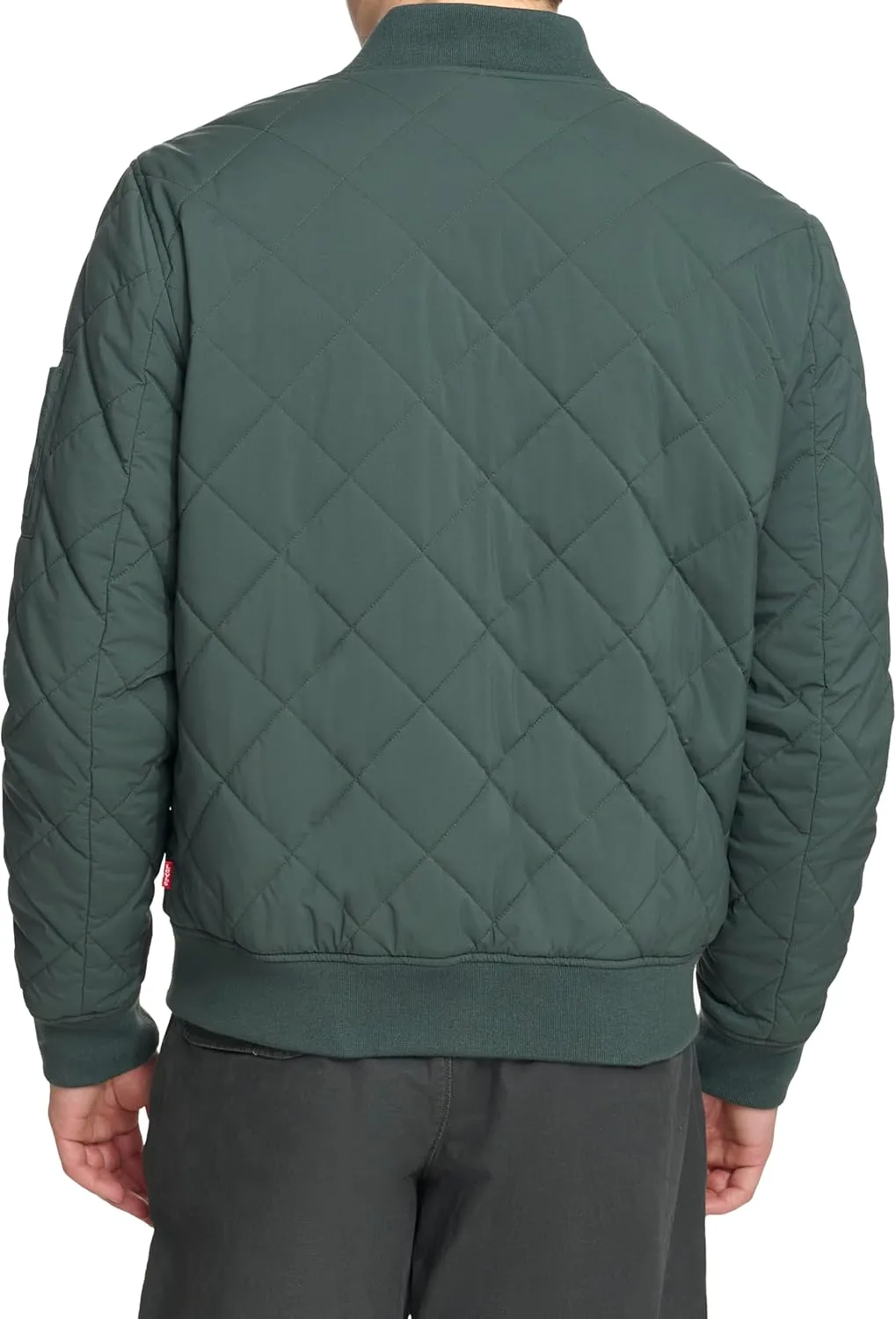 Levi's Men's Diamond Quilted Bomber Jacket