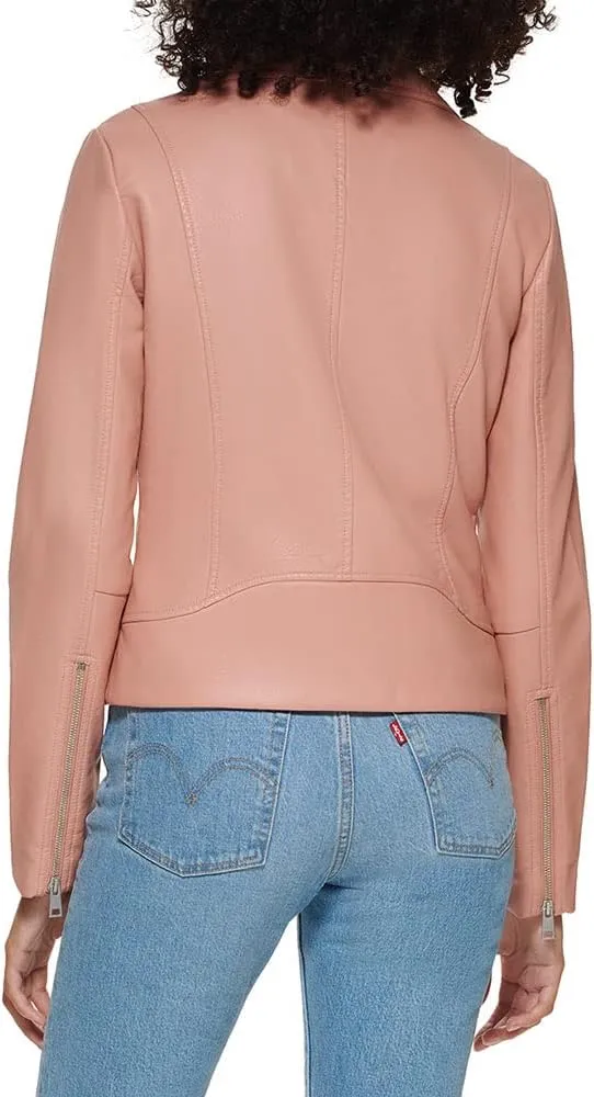 Levi's Women's Vegan Leather 538 Moto Jacket (Regular & Plus Size)