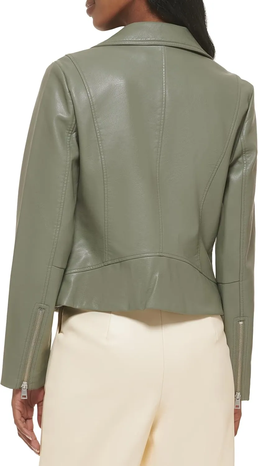 Levi's Women's Vegan Leather 538 Moto Jacket (Regular & Plus Size)