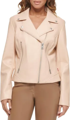 Levi's Women's Vegan Leather 538 Moto Jacket (Regular & Plus Size)