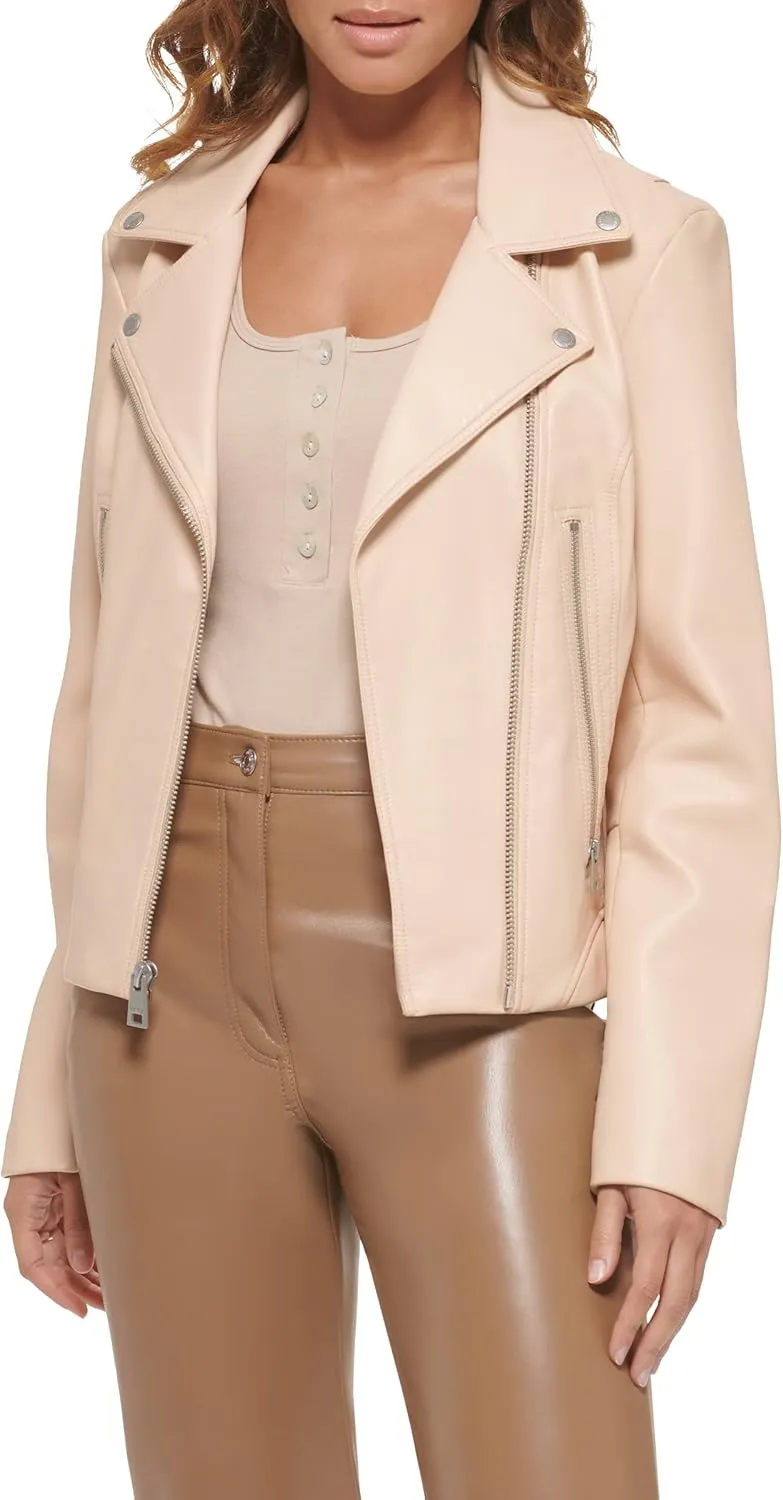 Levi's Women's Vegan Leather 538 Moto Jacket (Regular & Plus Size)