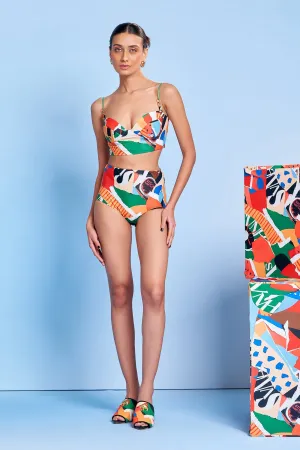 Lgrmash Bustier-Cut Bikini