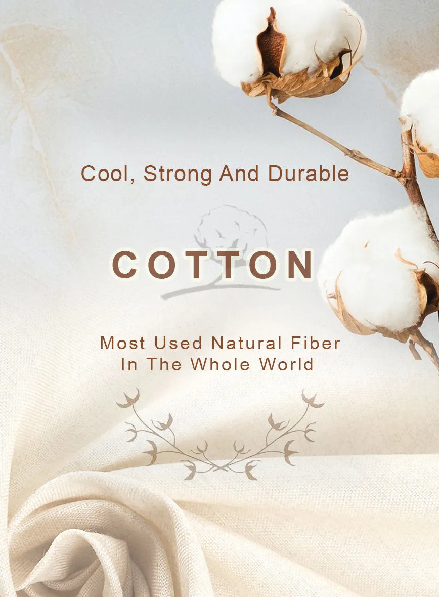 Light Beige Feather Cotton Canvas Stretch Suit II