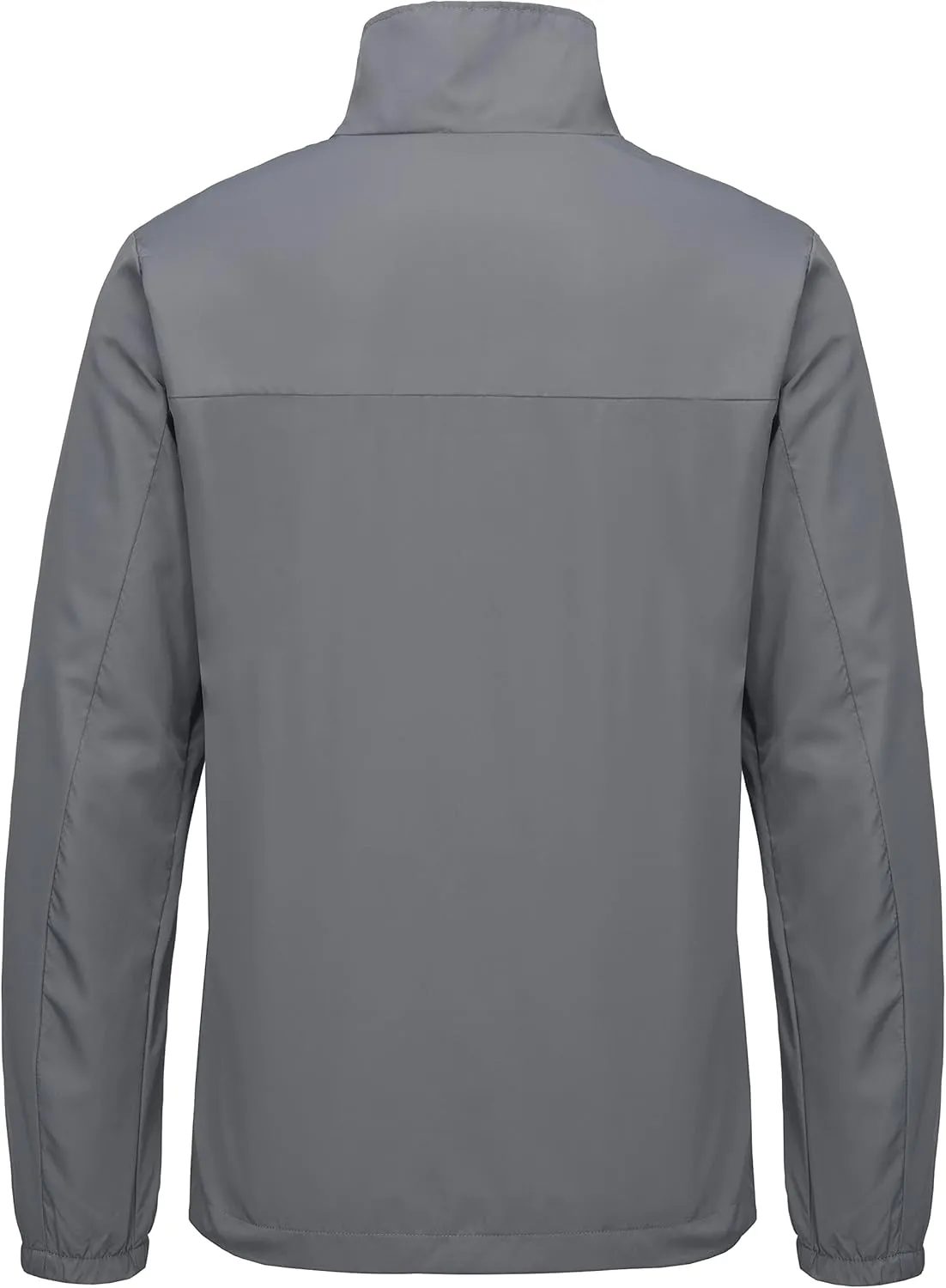 Little Donkey Andy Mens Lightweight Breathable Windbreaker Golf Jacket UPF50  Windproof Outdoor Running Coat