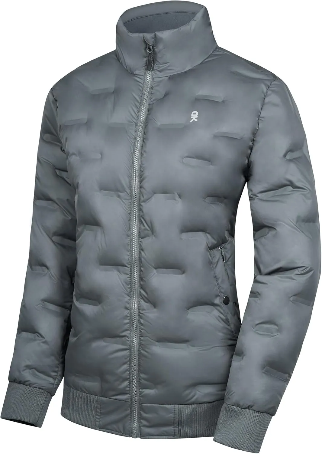 Little Donkey Andy Women's Warm Puffer Jacket Lightweight Windproof Winter Coat with Recycled Insulation