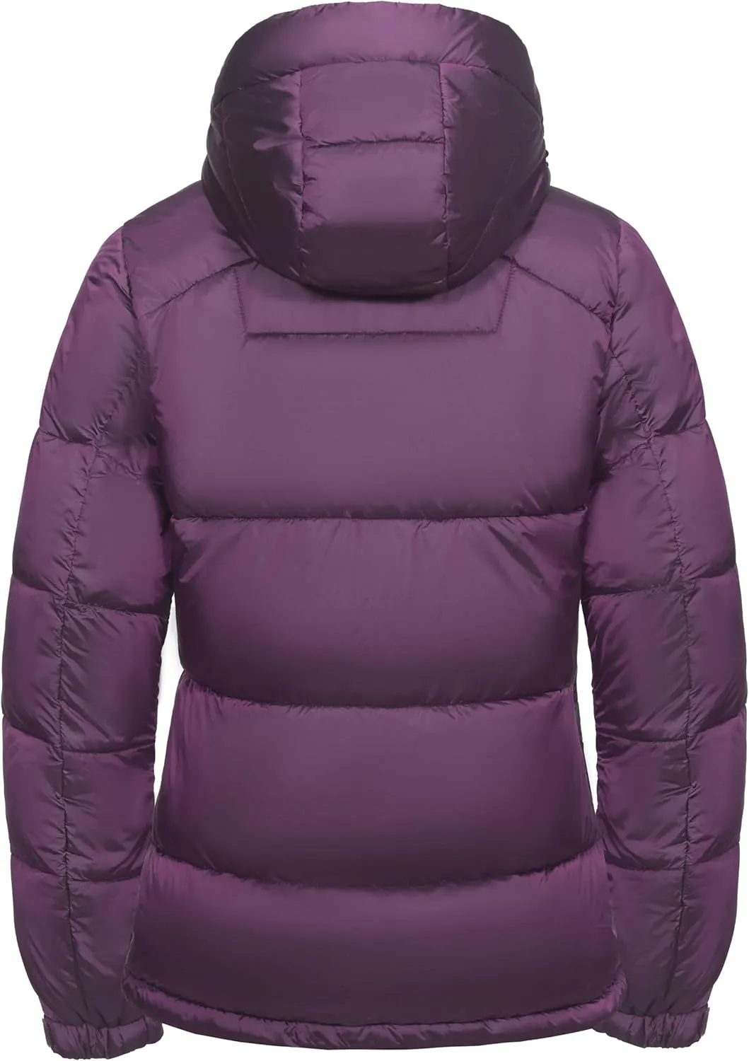 Little Donkey Andy Women's Warm Puffer Jacket Windproof Lightweiht Hooded Winter Coat Hiking Travel