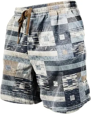 Men Beach Shorts Cotton Drying Sports Surfing Pants 's Men's Pants Jumpsuit Shorts Romper Mens Swim Mens Swimsuit