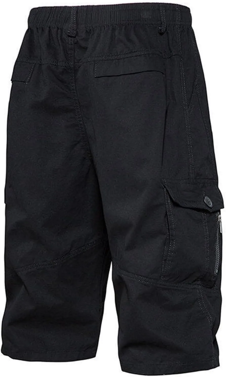 Men's Athletic Trousers Working Linen Baggy Bike Slim Fit Body Hiking Elastic Waist Leather Yoga Regular Fit with