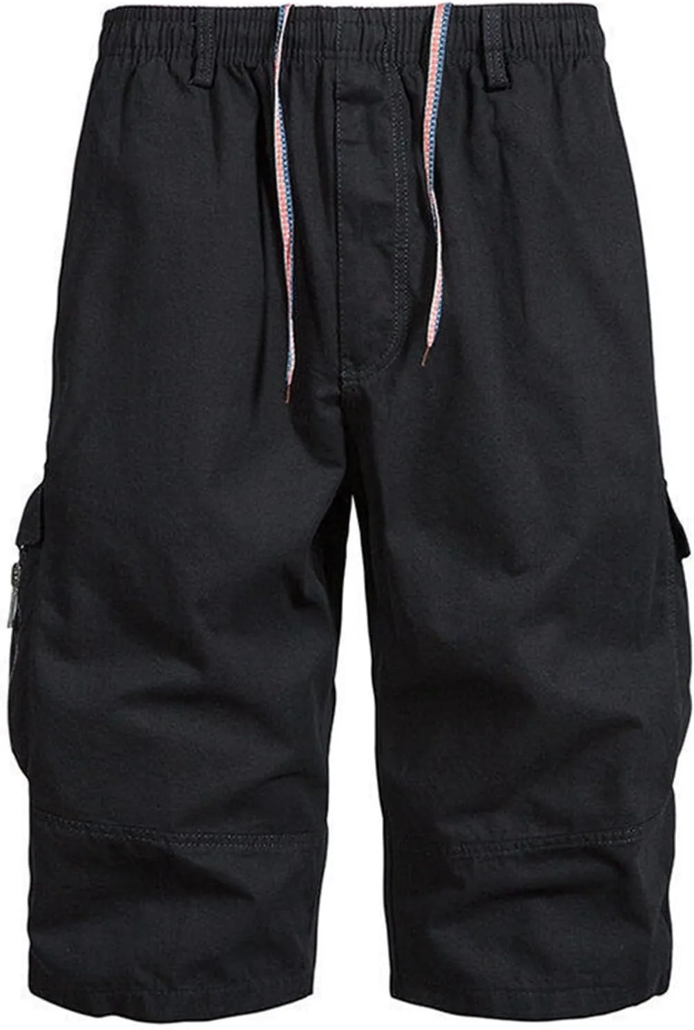 Men's Athletic Trousers Working Linen Baggy Bike Slim Fit Body Hiking Elastic Waist Leather Yoga Regular Fit with