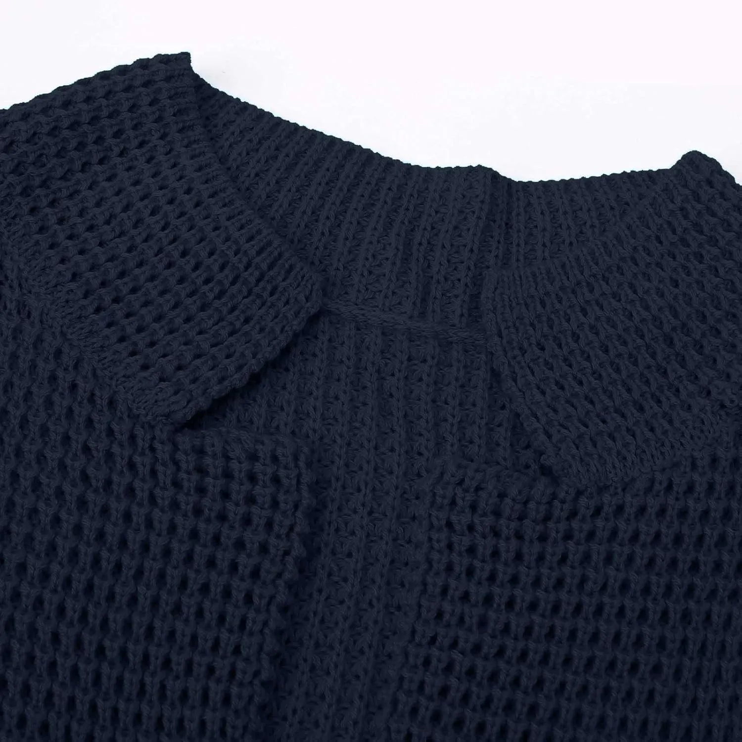 Mens Cardigan Sweater Shawl Collar Button Down Warm Knitted Sweaters Plus Size Elbow Patch Winter Chunky Cardigans