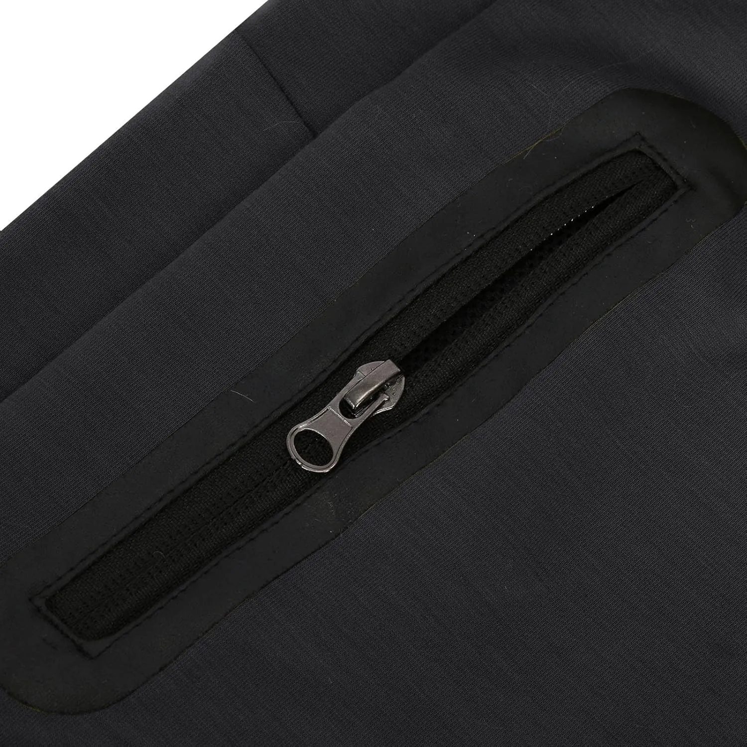 Men's Elastic Waist Hiking Pants Lightweight Outdoor Sweatpants with Zipper Pockets Casual Slim Fit Athletic Joggers