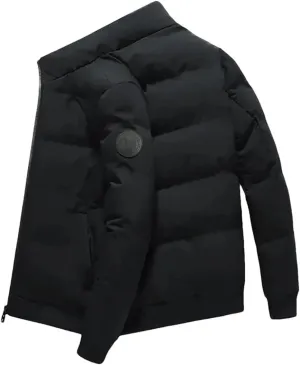 Men's Thickened Down Cotton-Padded Coat Short Style Jacket Windproof Warm Down Jacket