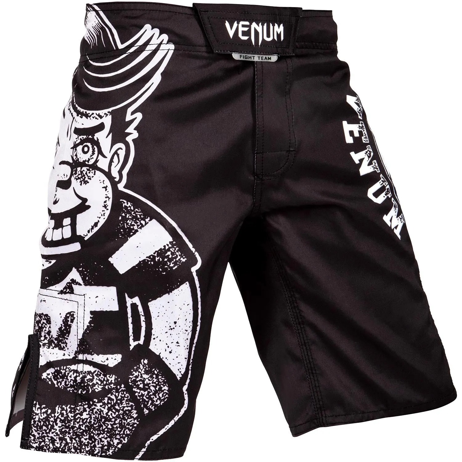MMA Shorts - Brn - Venum - 'Born to Fight' - Sort