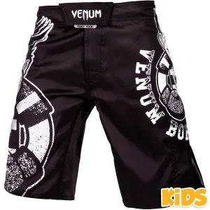 MMA Shorts - Brn - Venum - 'Born to Fight' - Sort