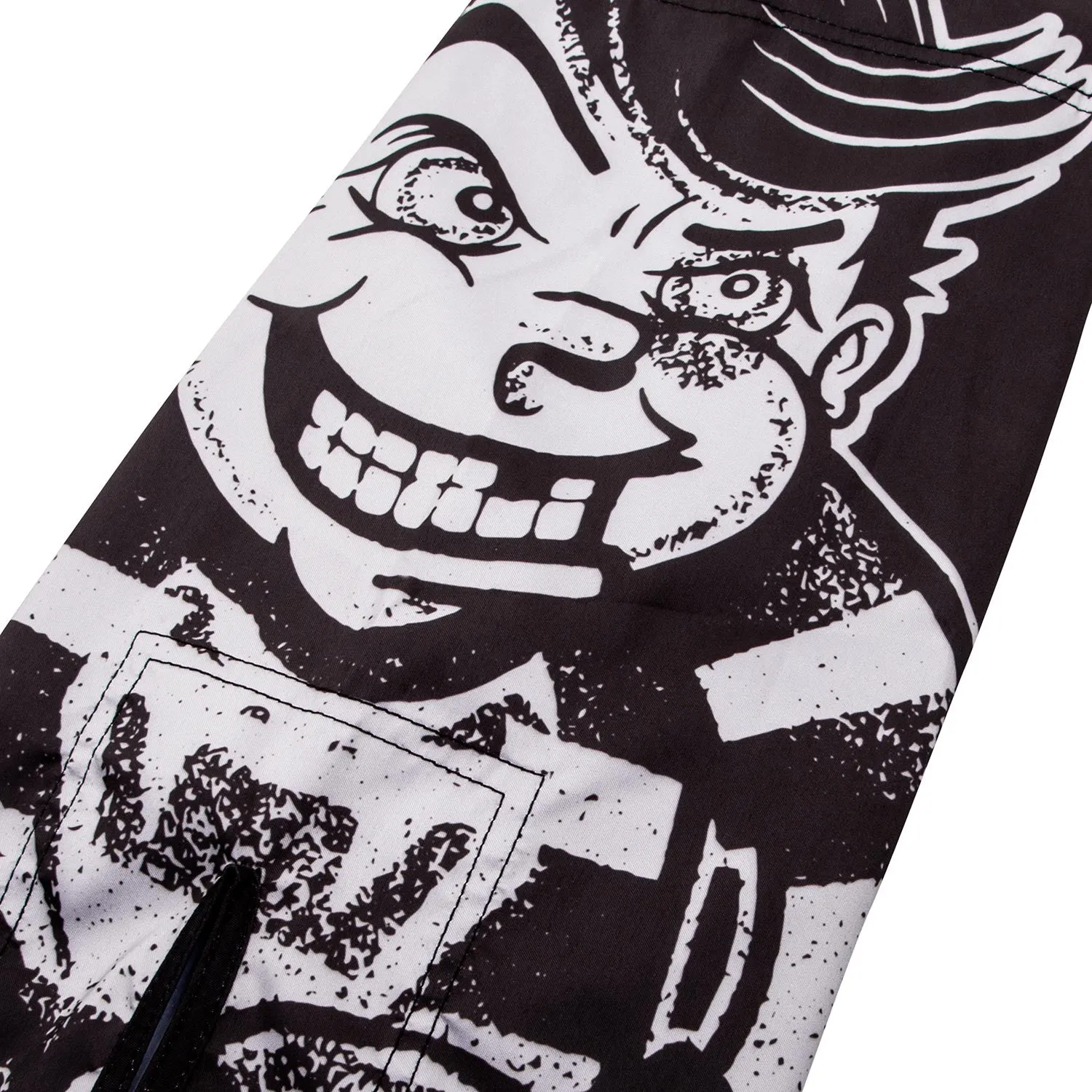 MMA Shorts - Brn - Venum - 'Born to Fight' - Sort