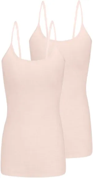 Natural Uniforms Women's Camisole Tank Top-Breathable Cotton Stretch Multi Pack of 2