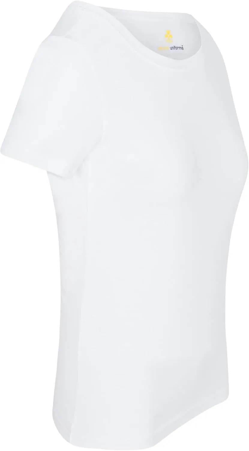 Natural Uniforms Women's Short Sleeve Round-Neck T-Shirt Under Scrub