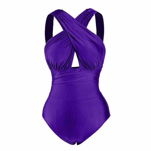 One Piece Swimsuit Plus Size Swimwear