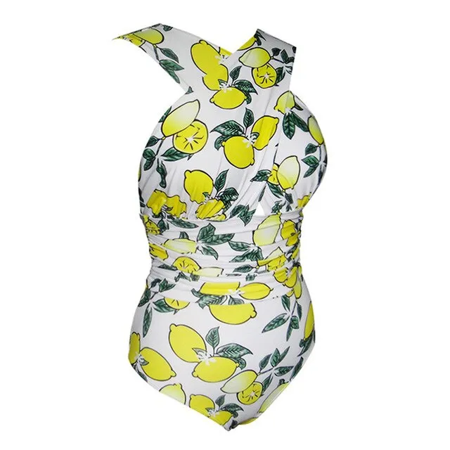 One Piece Swimsuit Plus Size Swimwear