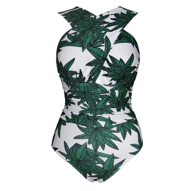 One Piece Swimsuit Plus Size Swimwear