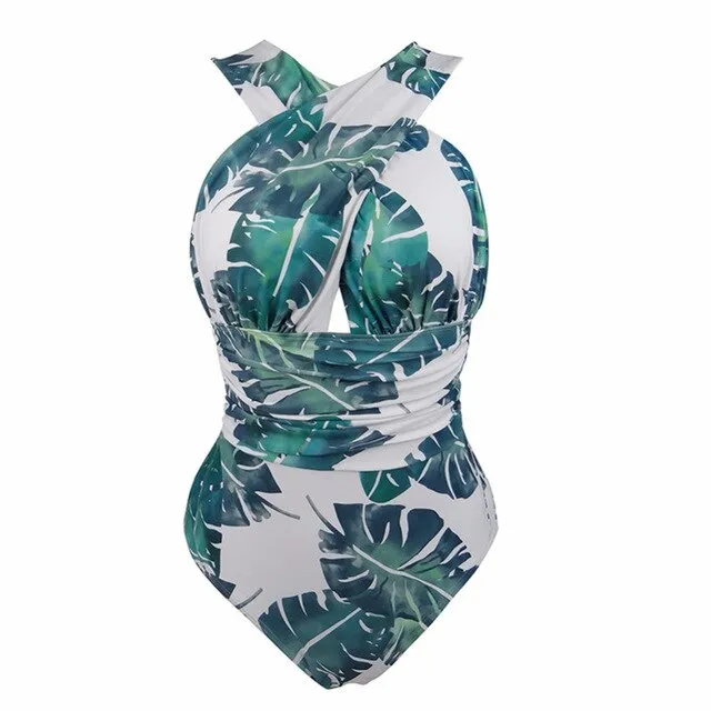 One Piece Swimsuit Plus Size Swimwear