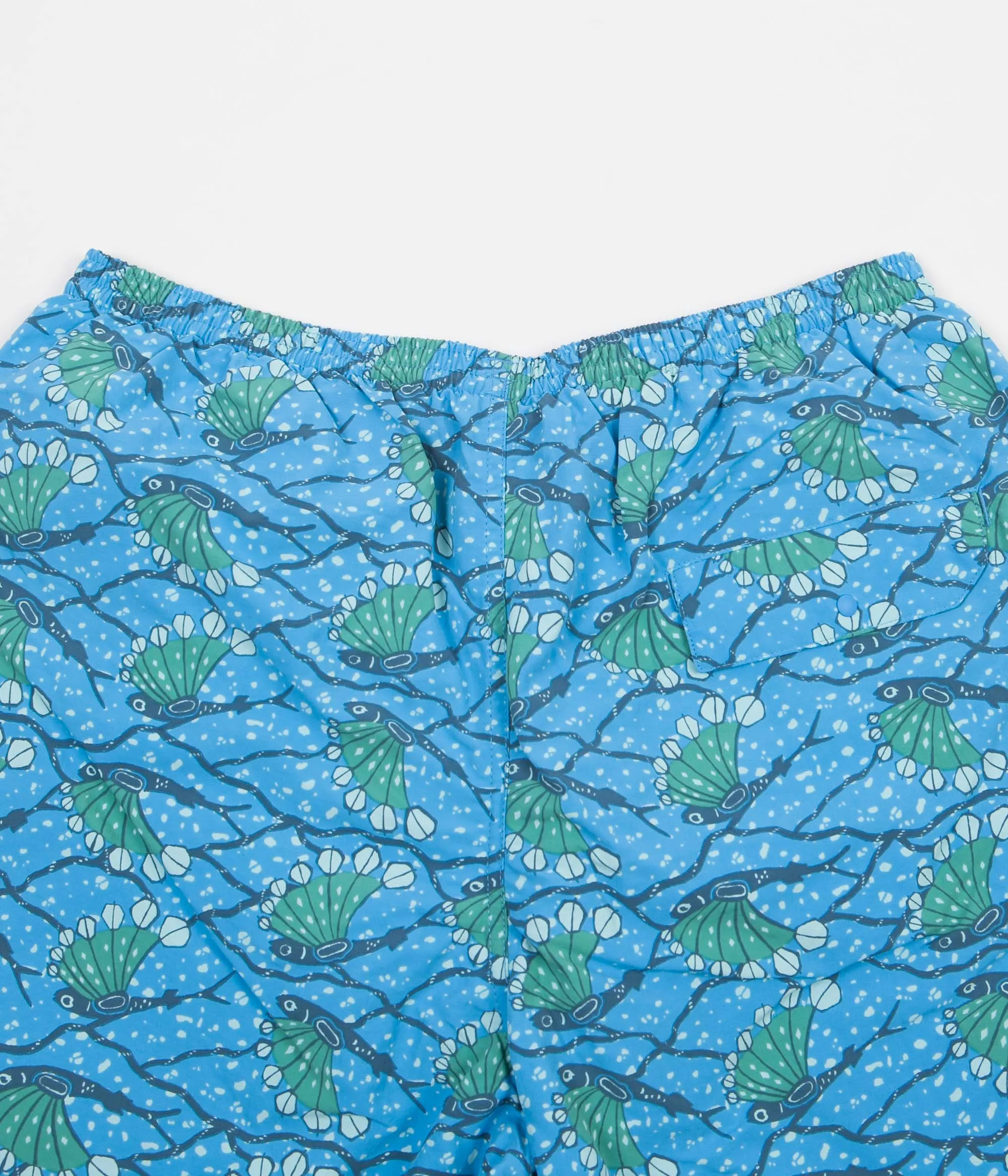 Patagonia Baggies Longs 7" Shorts - Hexy Fish / Radar Blue