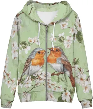Plus Size Sweatshirts for Women XS-5XL Women's Athletic Jackets Hooded Sweatshirt Fall Outwear Coat