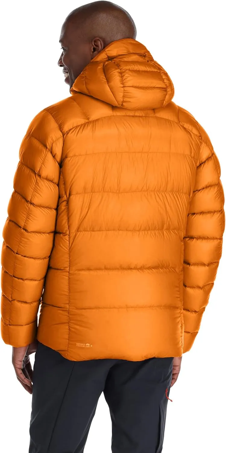 Rab Men's Mythic Ultra Jacket Down Windproof Hooded Coat for Alpine, Climbing, & Mountaineering