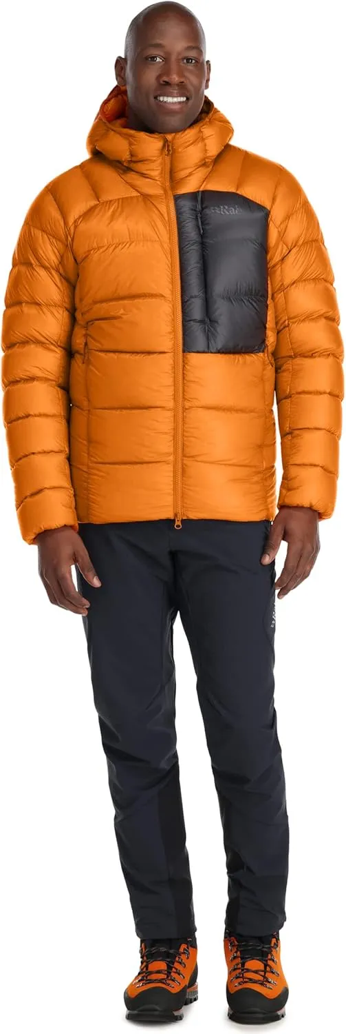 Rab Men's Mythic Ultra Jacket Down Windproof Hooded Coat for Alpine, Climbing, & Mountaineering