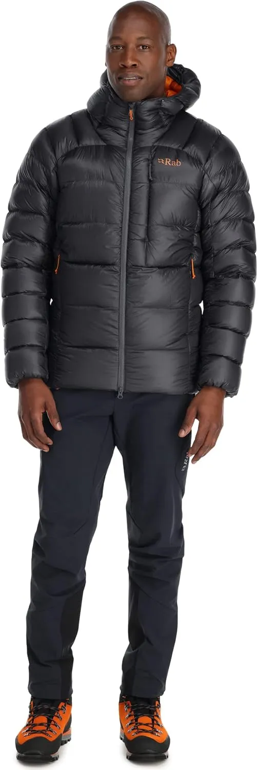 Rab Men's Mythic Ultra Jacket Down Windproof Hooded Coat for Alpine, Climbing, & Mountaineering